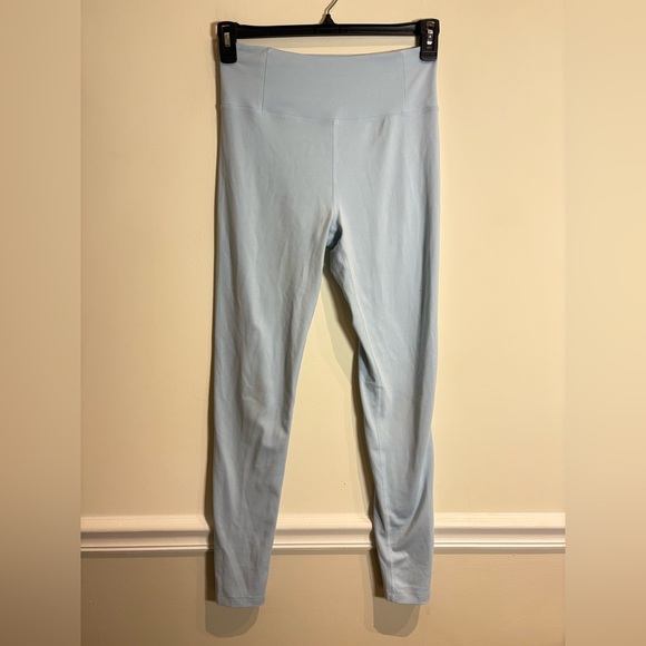 Girlfriend Collective Light Blue Super Soft Luxe Leggings Size Large - Picture 2 of 6